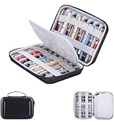 MIVLXLX PU Leather 16 Slots pen case/boxes, Pencil Tray Case Organizer,Handmade Display Zippered ...