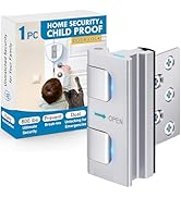 Home Security Door Reinforcement Lock, 800 lbs Force for Front Door Safety, Childproof Lock for K...