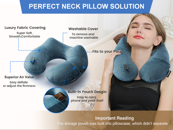 firm neck pillow for traveling