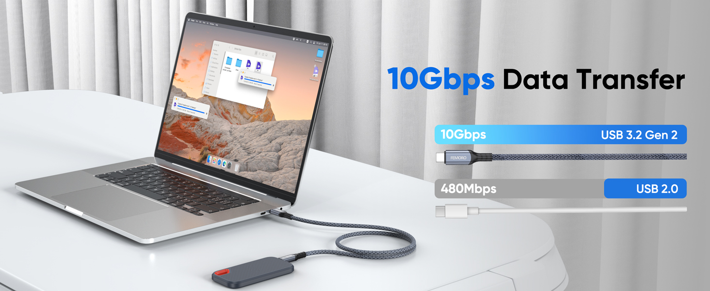 usbc to usbc data cable
