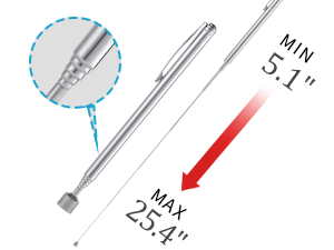 telescoping magnetic pickup tool