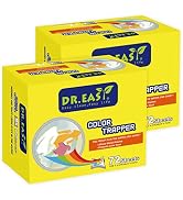 DR.EASY Color Trapper Sheets for Laundry 144Ct,Remove Dyes,Fluorescent & Heavy Metals in Laundry,...