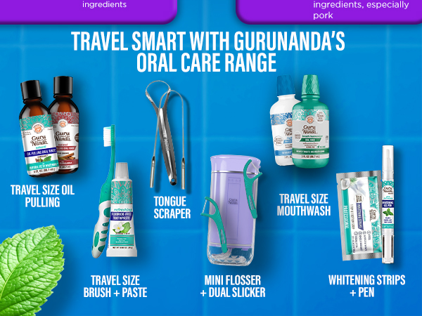Disposable toothbrush Gurunanda