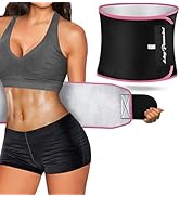 KingPavonini Waist Trimmer for Women & Mens Waist Trainer Sweat Belt Plus Size, Upgraded