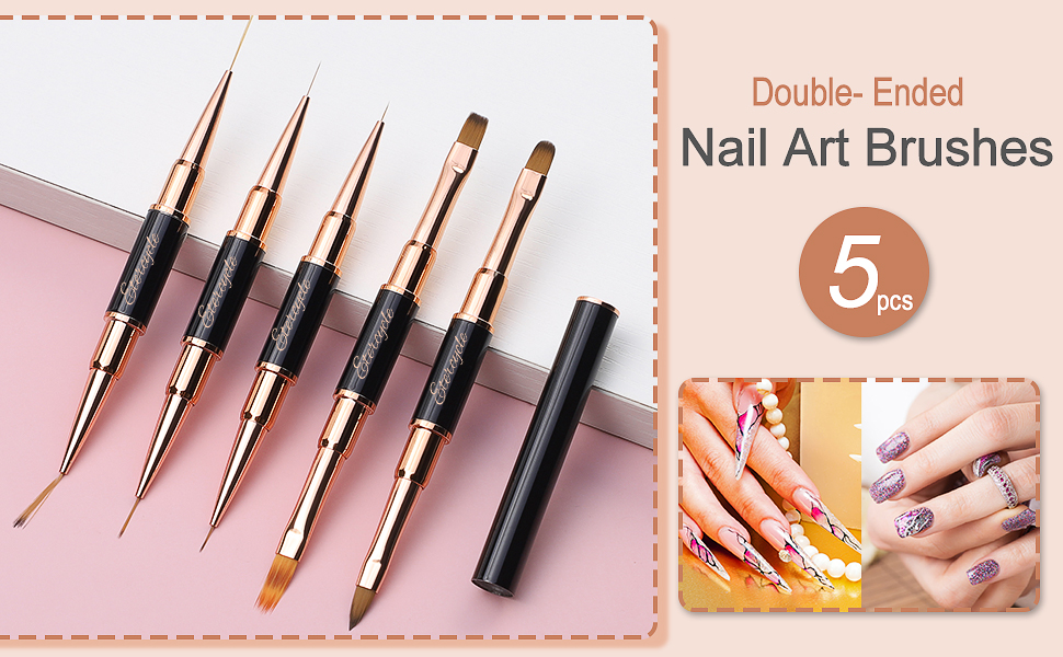 Double Ended Nail Art Brushes