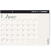 Jotsome Desk Calendar 2026-2027, Desk Pad Calendar 17"x12" from Now to June 2027, Desk Blotter Ca...