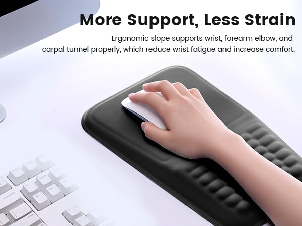 mouse pad with wrist rest mouse pads for desk ergonomic gaming mouse pad with wrist support