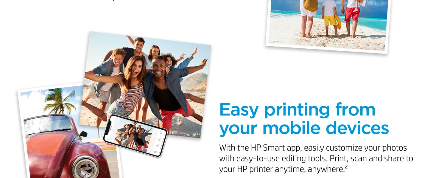 hp smart app mobile printing photo editing