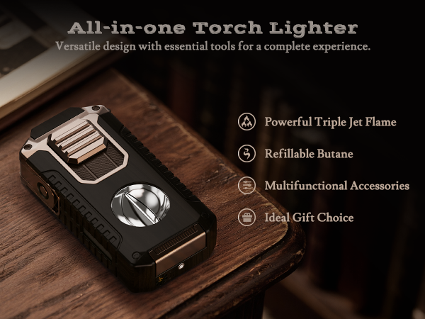 All-in-one Torch Lighter