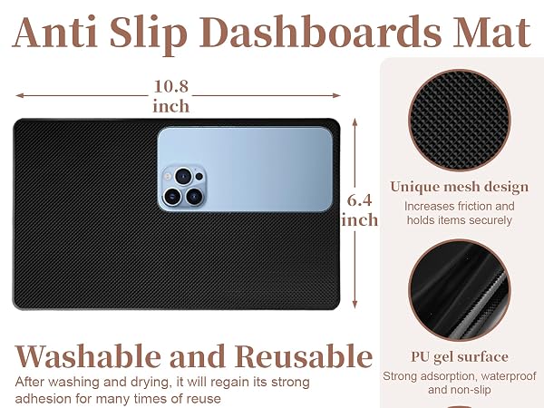 Sticky Pad for Car Dashboards