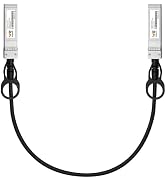 10G SFP+ DAC Cable, 0.5M(1.64ft) Twinax Copper Passive Direct Attach Cable | 10GBASE-CU Compatibl...