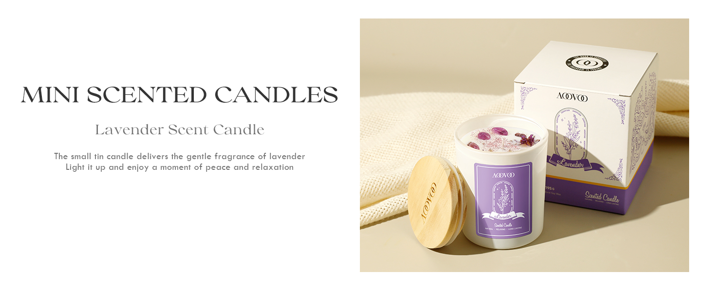 Lavender Scented Candles