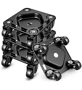 KEDSUM Furniture Dolly, Furniture Movers with 4 Wheels, Anti-Slip Groove Design Moving Dolly for ...