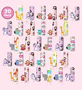 30 Pack Pink Washcloths