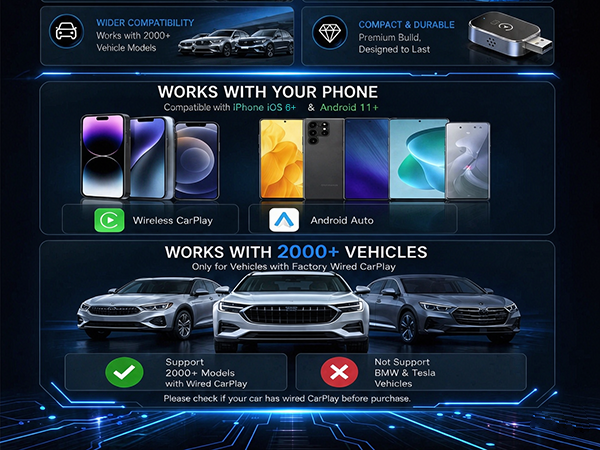 Wireless CarPlay Adapter for iPhone