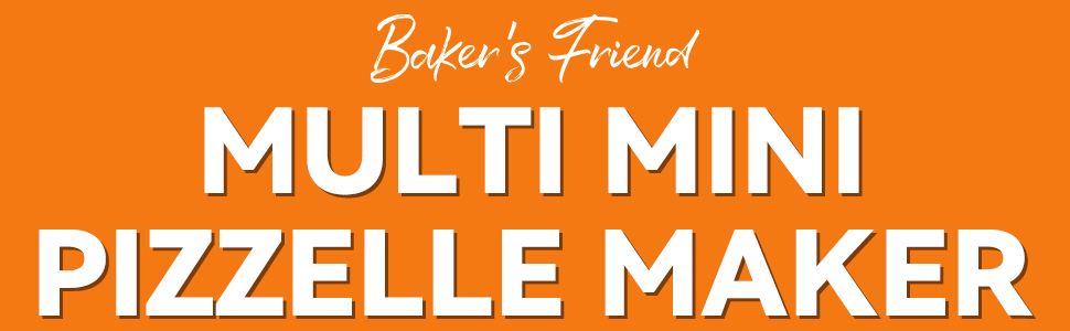 4 X 3.5” Pizzelle Maker