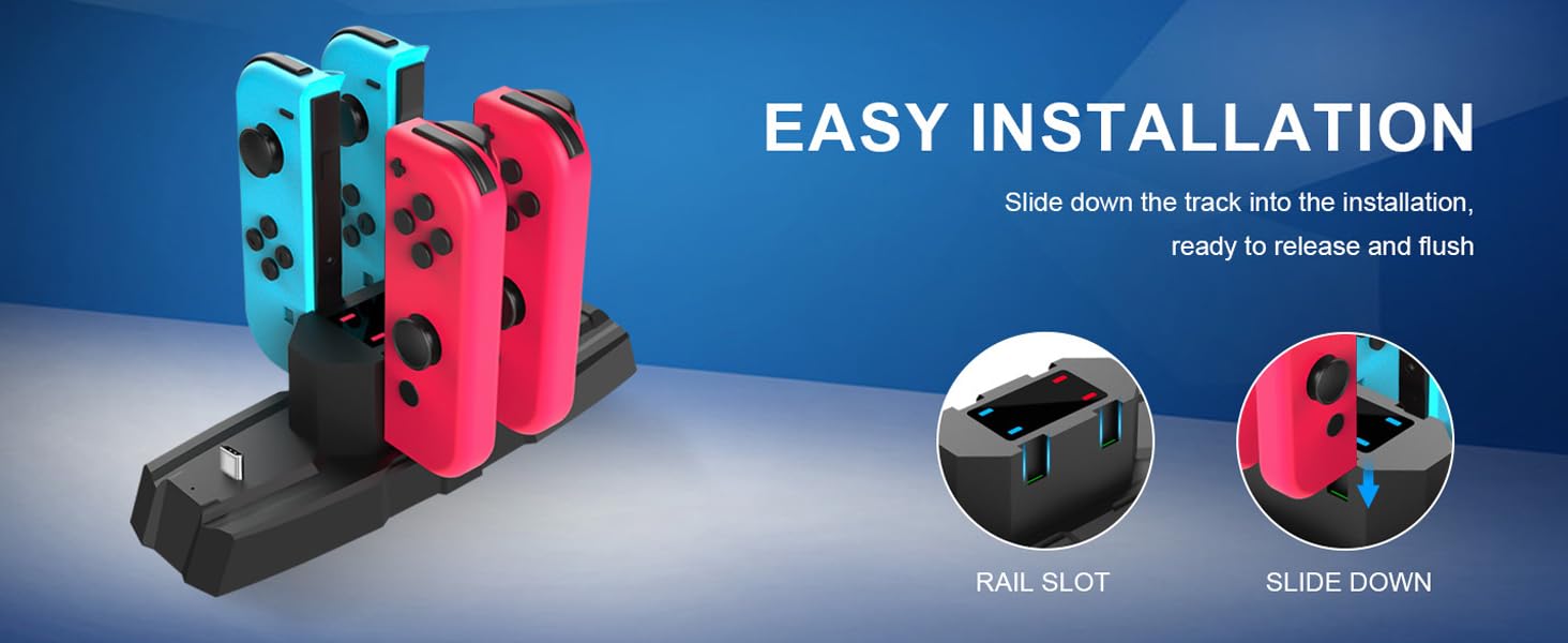 Controller Charger for Nintendo Switch