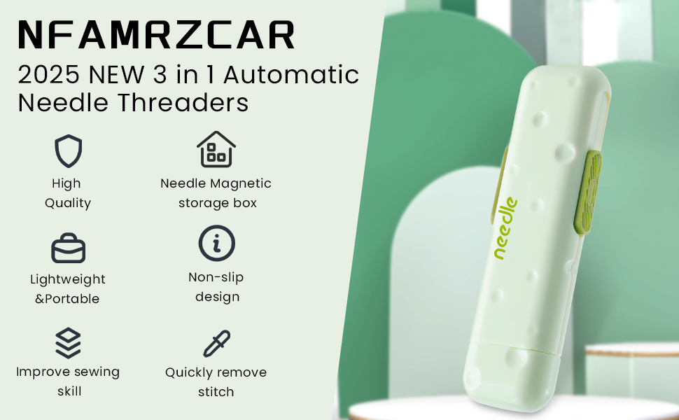Automatic Needle Threaders Seam Ripper