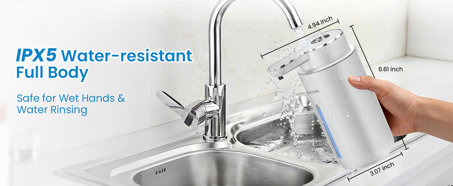 dispensador de jabon liquido para baño