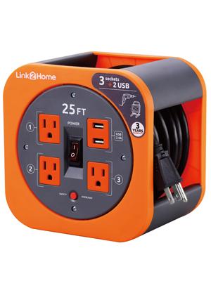 Cord Reel, Power Management, Power Strip, Extension Cord
