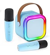 Mini Karaoke Machine for Kids, Christmas Birthday Gifts for Girls Boys Toy 4, 5, 6, 7, 8, 9, 10, ...