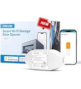 meross Smart Garage Door Opener Remote, Compatible with Apple HomeKit, Alexa, Google Assis...