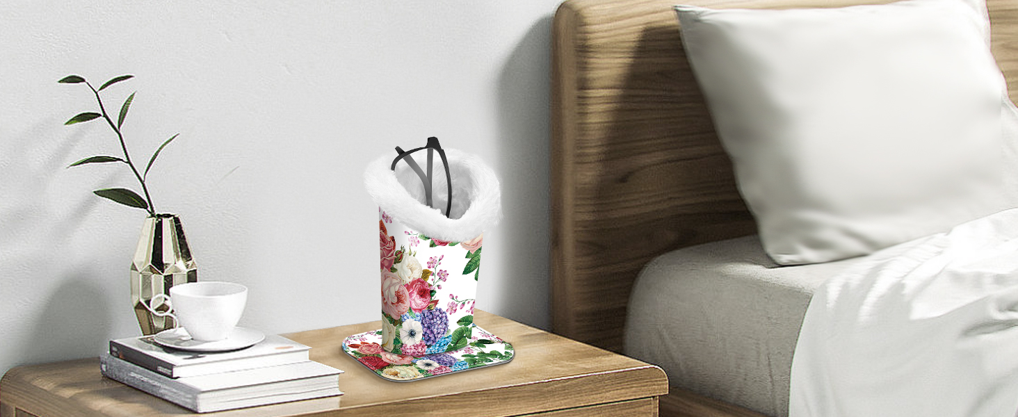 Plush Lined Eyeglasses Holder