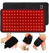 Red Light Therapy Infrared Light Therapy Pad Wearable Wrap Pad for Body Relief Back Waist Shoulde...