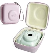 Linpr Camera Case Compatible with Fujifilm Instax Mini 13/12/11/9/8, Protective Hard Case with Wr...