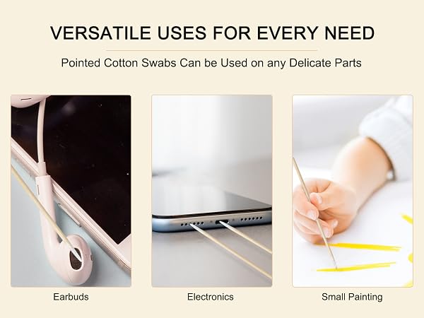 Lint-Free Cotton Tips