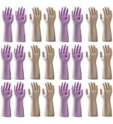 LIICHAAO 2-12 Pairs Gloves for cleaning bathroom,NO ODOR,Stay On Comfort Fit No Sweat No Stick