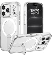 ACANDYA for iPhone 18 Pro Max Case 17 Pro Max Case Magnetic Stand Holder | Kickstand Compatible w...