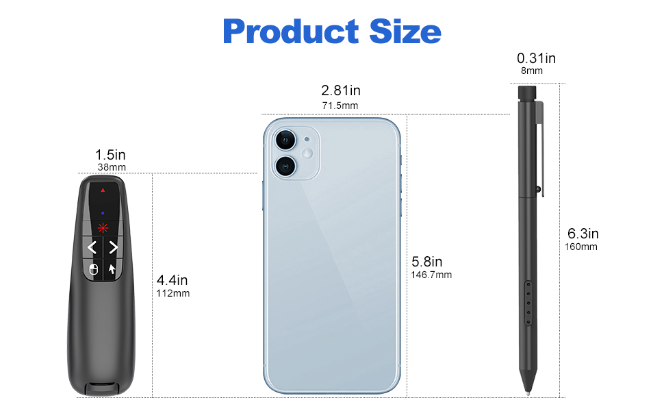 clicker powerpoint laser pointer