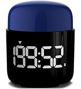 Table Twist Timer, Large LED Display Stopwatch, Silent & Loud Alarm, 199 Minute Countdown & Up, V...