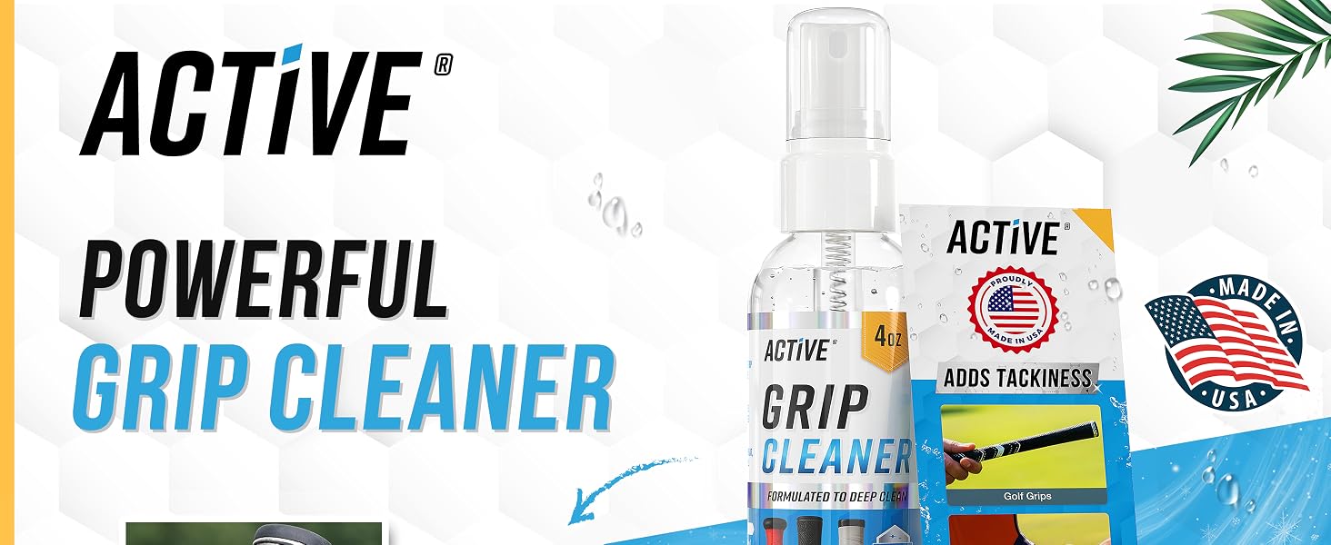 Shop ACTIVE Top Rated Grip Cleaner and Conditioner for Golf, Basketball Shoe, Pickleball