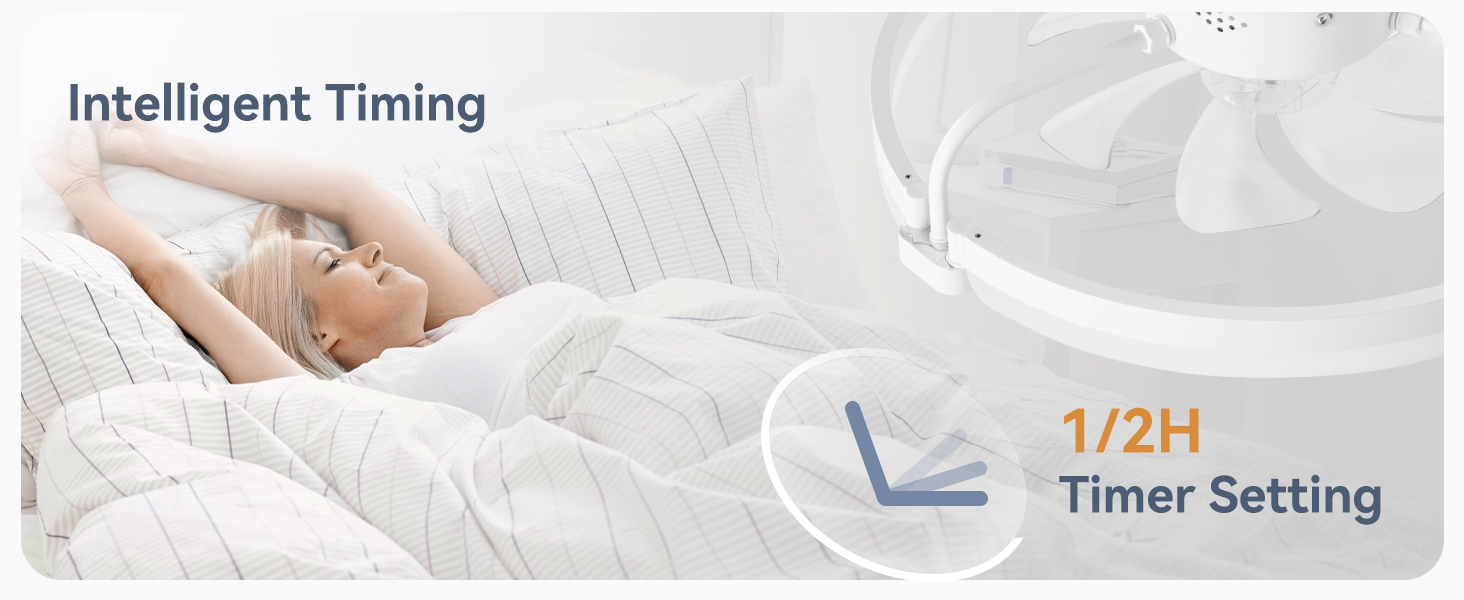 Bladeless Ceiling Fans with Lights