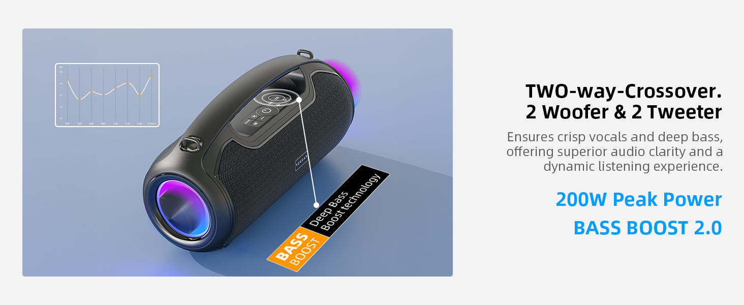 bluetooth speaker with bass