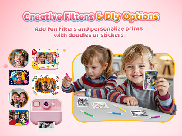 kids cameras instant print