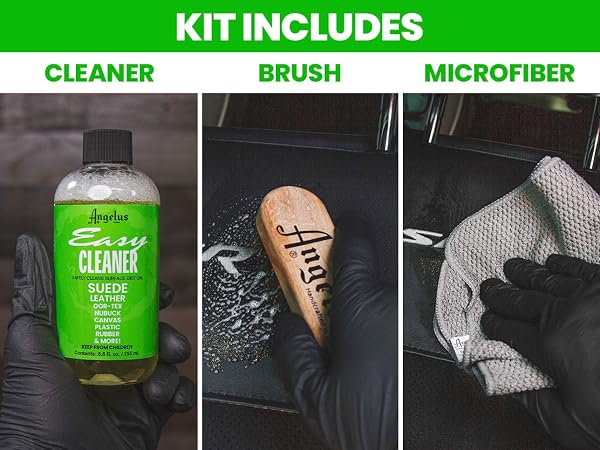 Angelus Easy Cleaner, shoe cleaner, leather cleaner, suede cleaner, canvas cleaner, vinyl cleaner