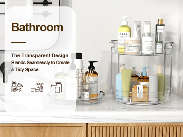 lazy susan for bathroom