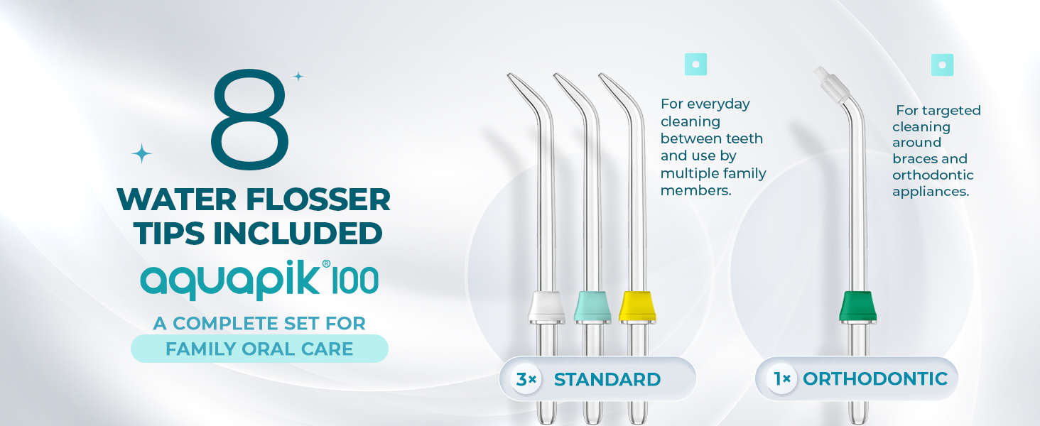 8 WATER FLOSSER