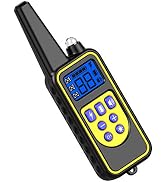FunniPets Dog Training Collar Accessory, Transmitter Only, Yellow