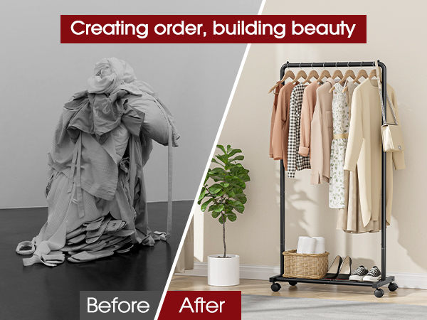 clothes rack