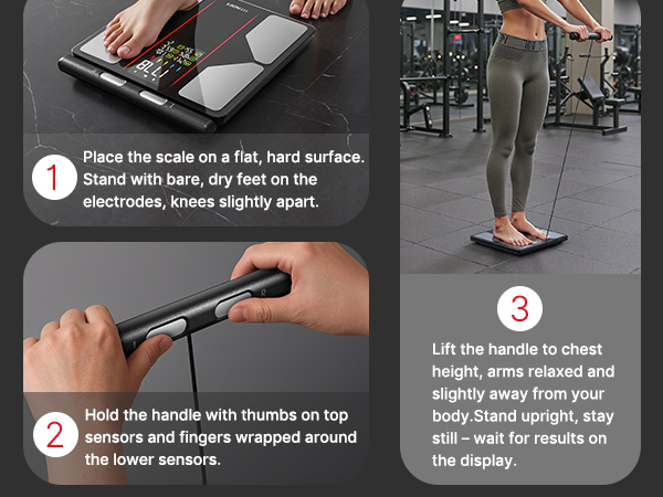 FITINDEX Scale for body weight