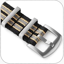 20mm 22mm Quick Released Nylon Watch Band with Stainless Steel Buckle