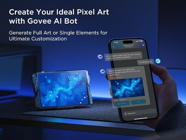 Pixel gaming light