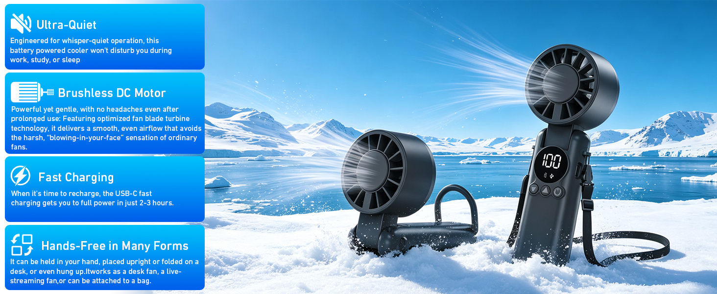 Portable Handheld Fan