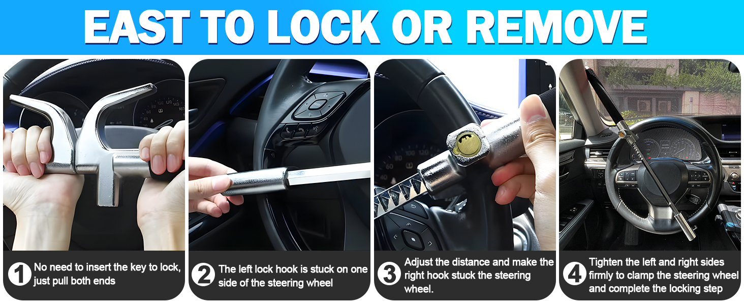 steering wheel lock