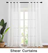 sheer curtains
