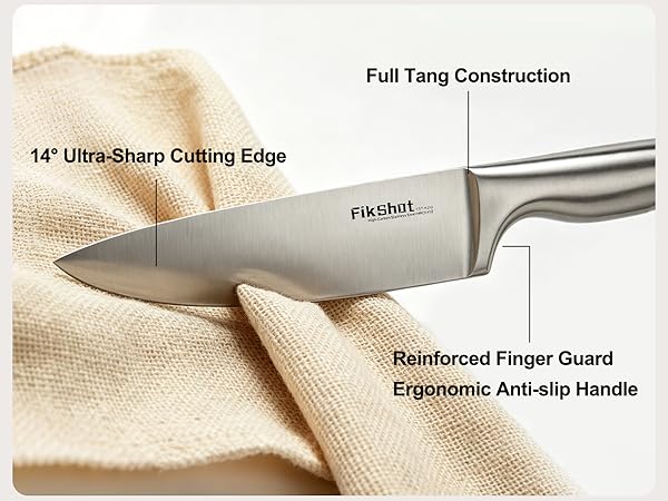 Full Tang Construction for Superior Durability, delivering perfect balance and exceptional strength.